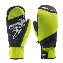 Super Quality Silicon Print Winter 3m Thinsulate Snowboard Ski Gloves